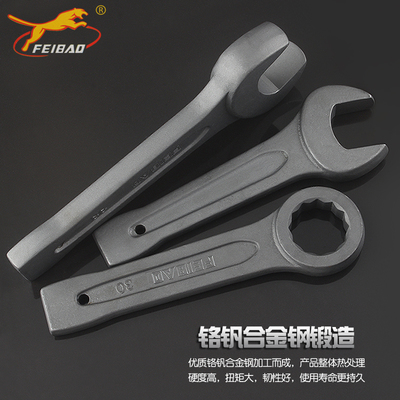 飞豹重型敲击梅花扳手 工业维保的强力伙伴